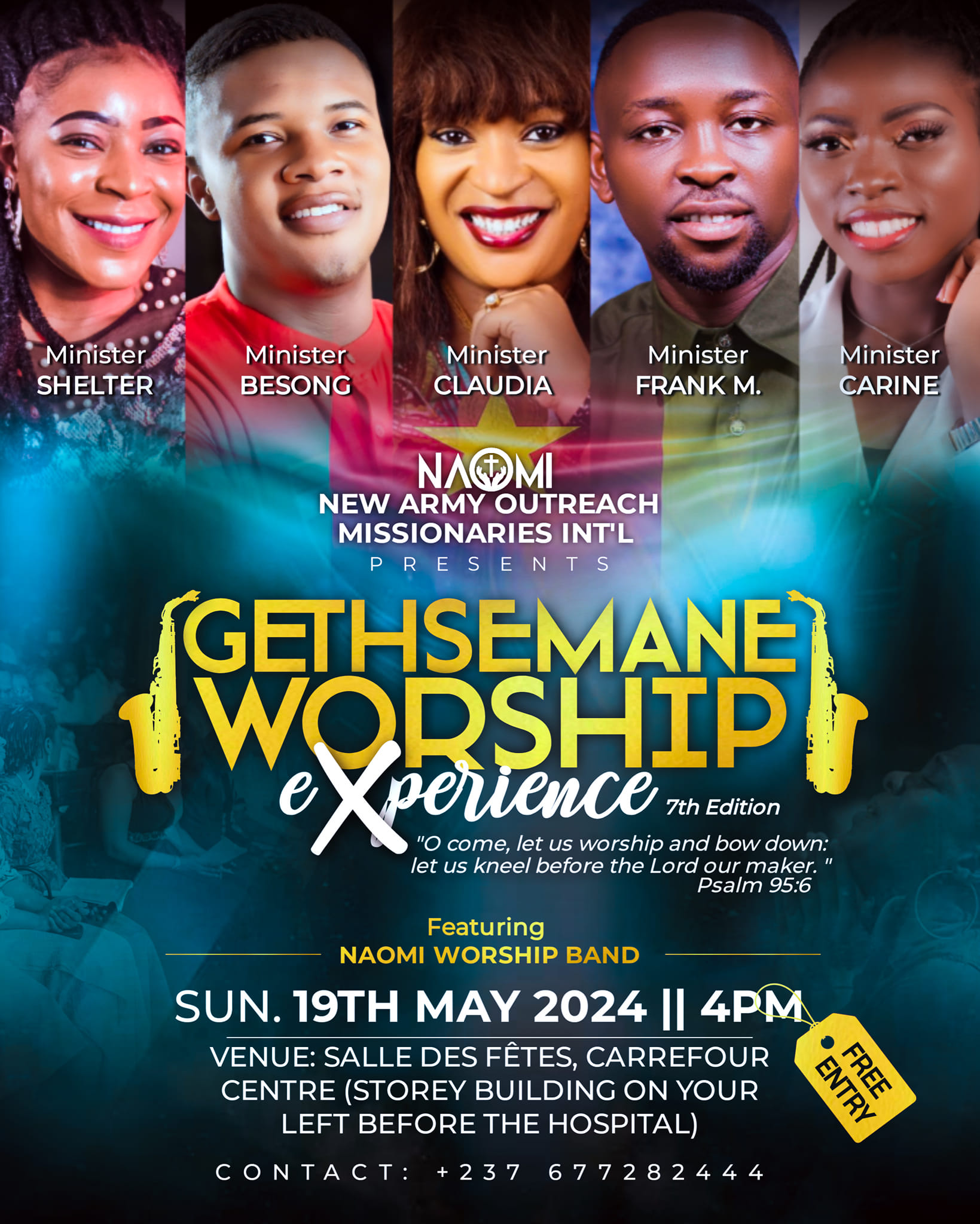 7th  edition of Gethsemane Worship Experience