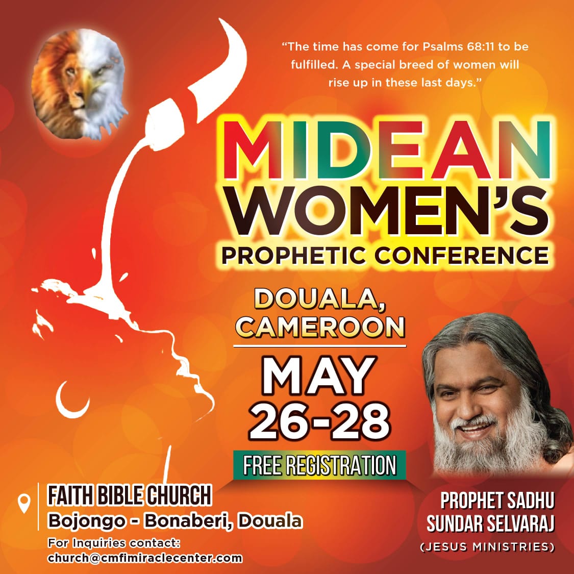 Midean Women's prophetic conference