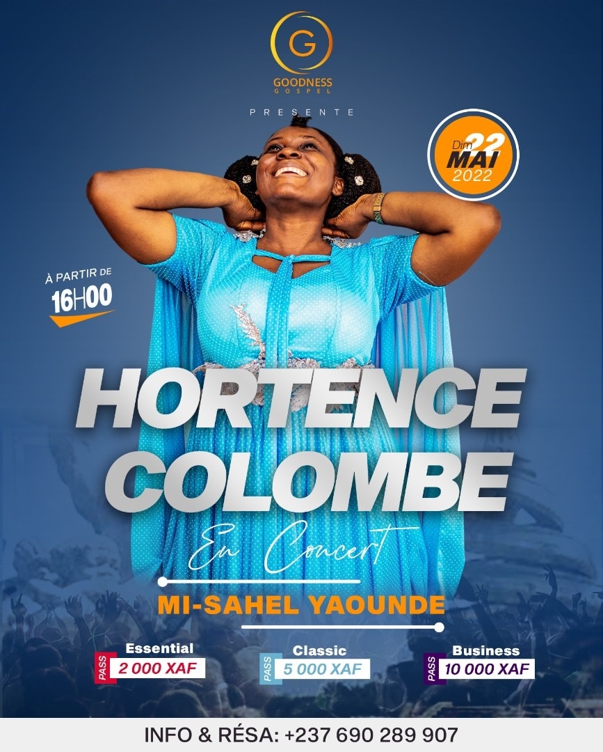 Hortence en concert live à Yaoundé