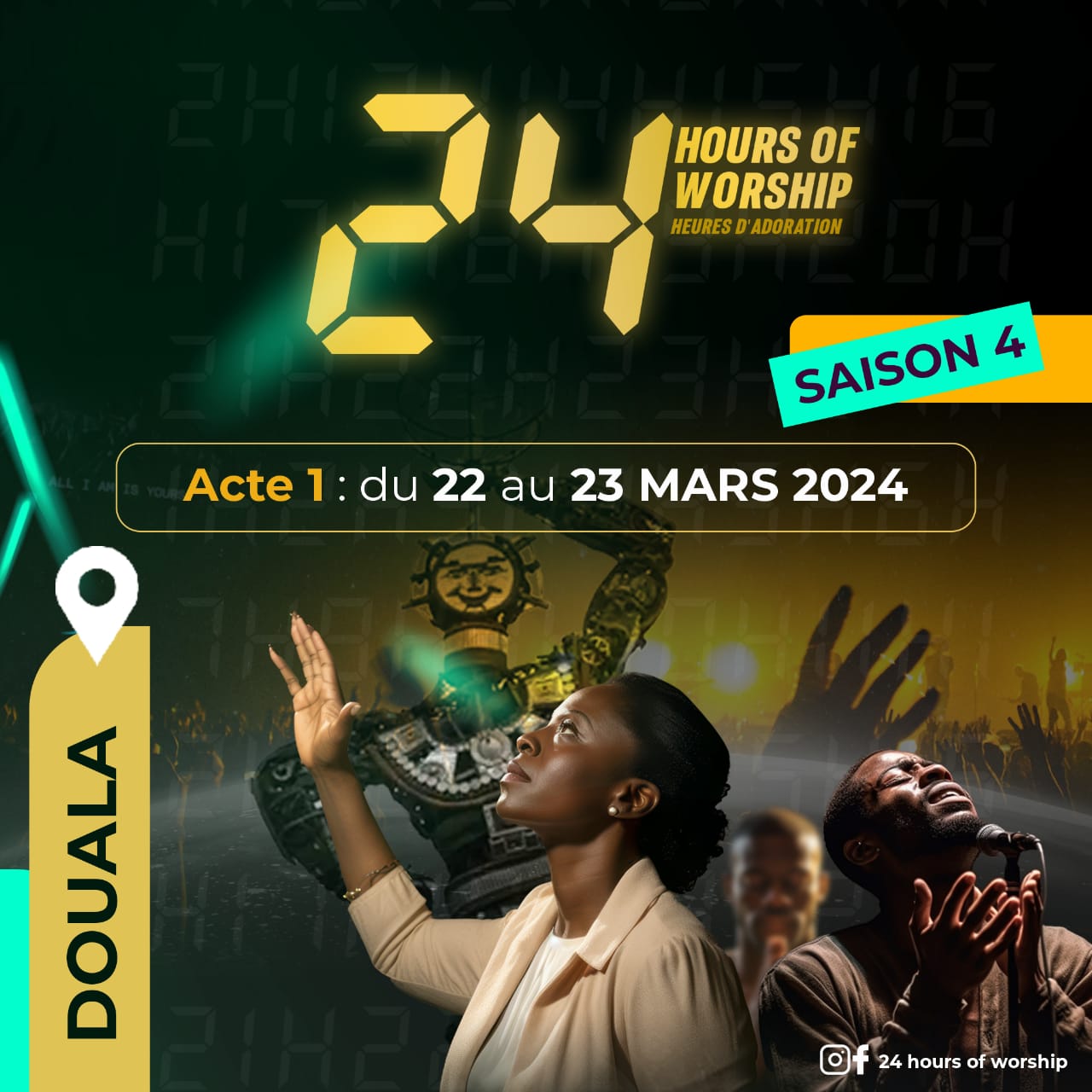 24H Hours of Worship saison 4 épisode 1 Douala