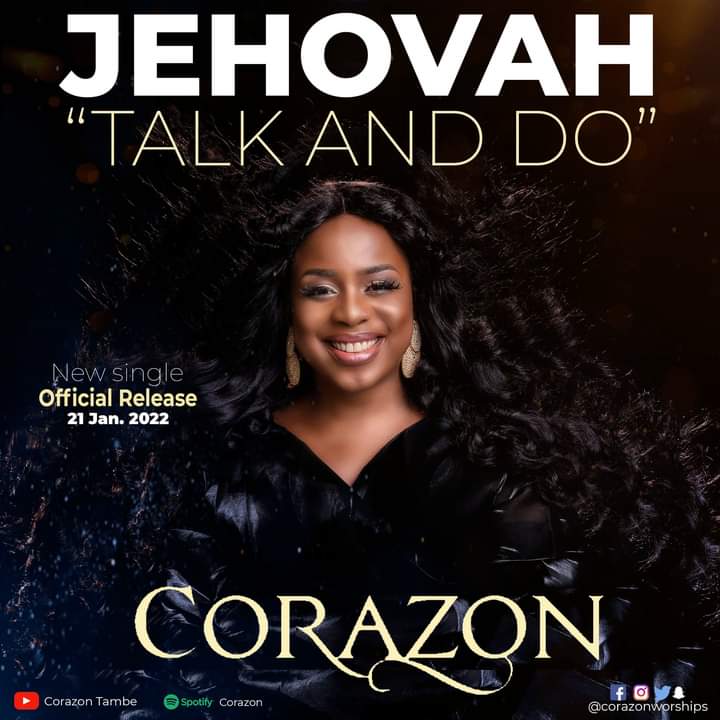 Jehovah "Talk and Do" by Corazon soon available