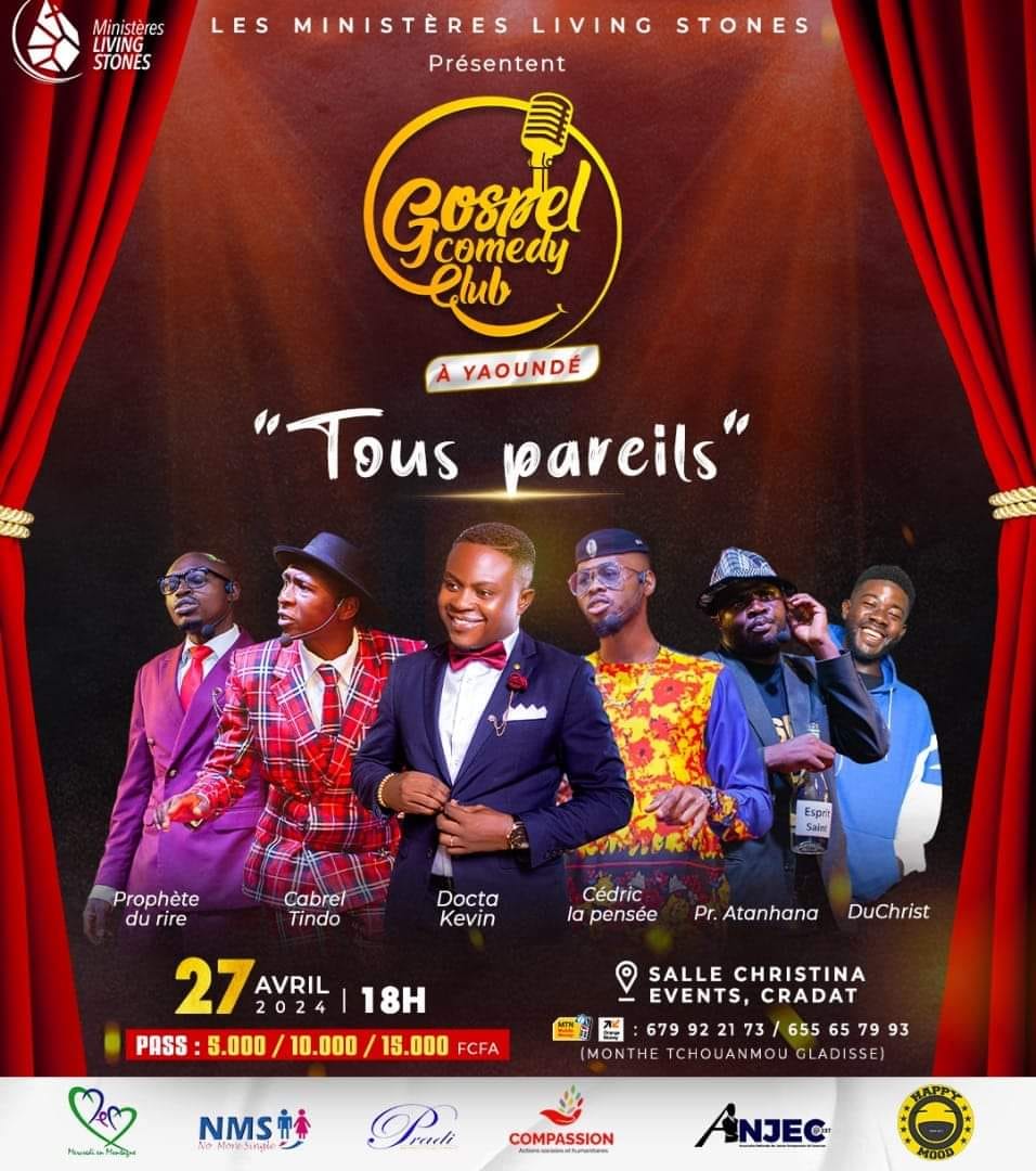 Gospel Comedy Club avril 2024