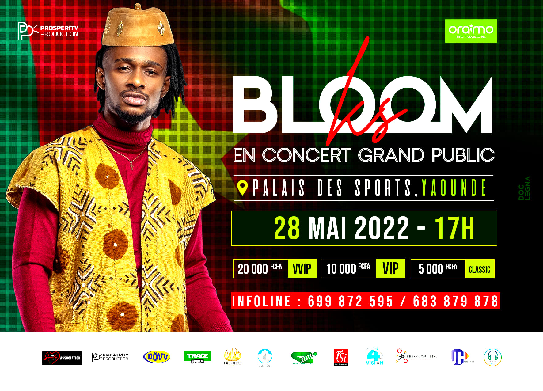 KS Bloom en concert à Yaoundé