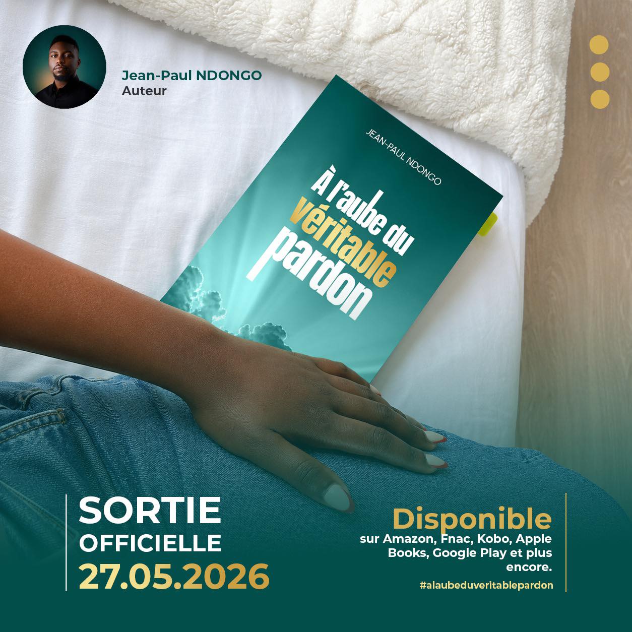 At the dawn of true forgiveness: Jean-Paul NDONGO signs a profound and inspiring work