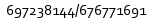  697238144/676771691