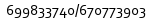  699833740/670773903