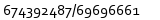 674392487/69696661