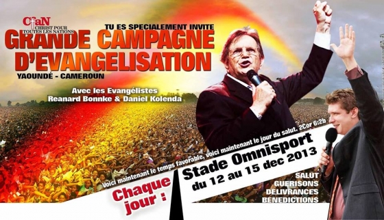 Reinhard BONNKE et Daniel KOLENDA au Cameroun