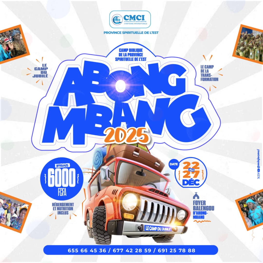 Camp Biblique "Abong Mbang 2025" - Province Spirituelle de l'Est