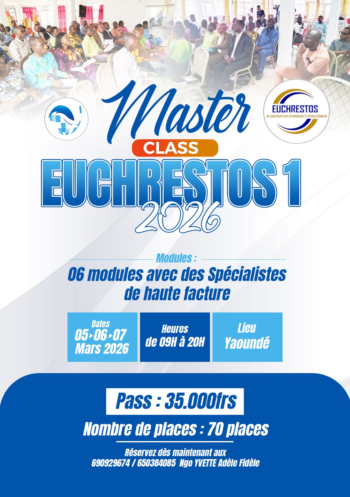 EUCHRESTOS 1 - 2026 | MASTER CLASS qui transforme