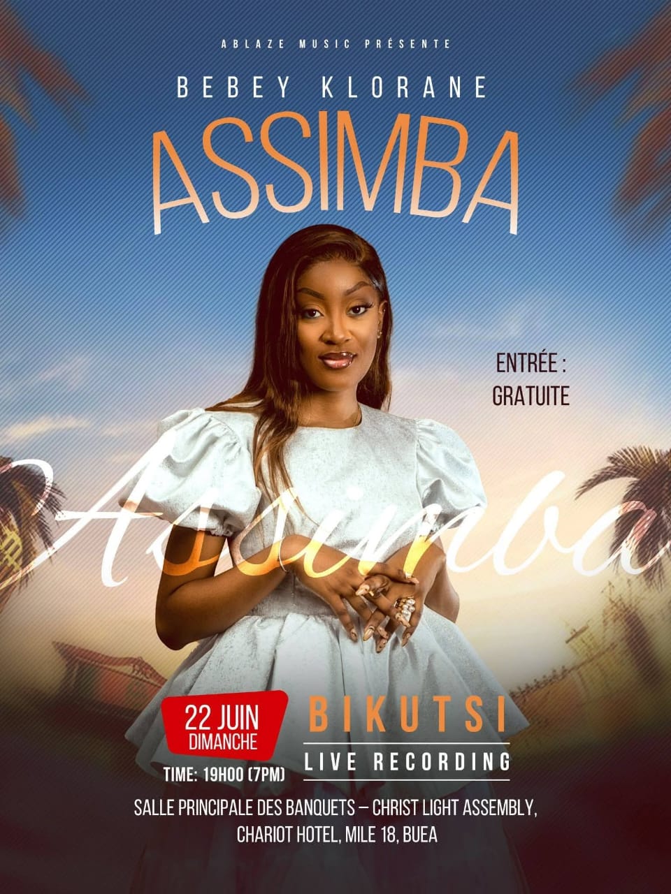ASSIMBA - LIVE RECORDING avec Bebey Klorane