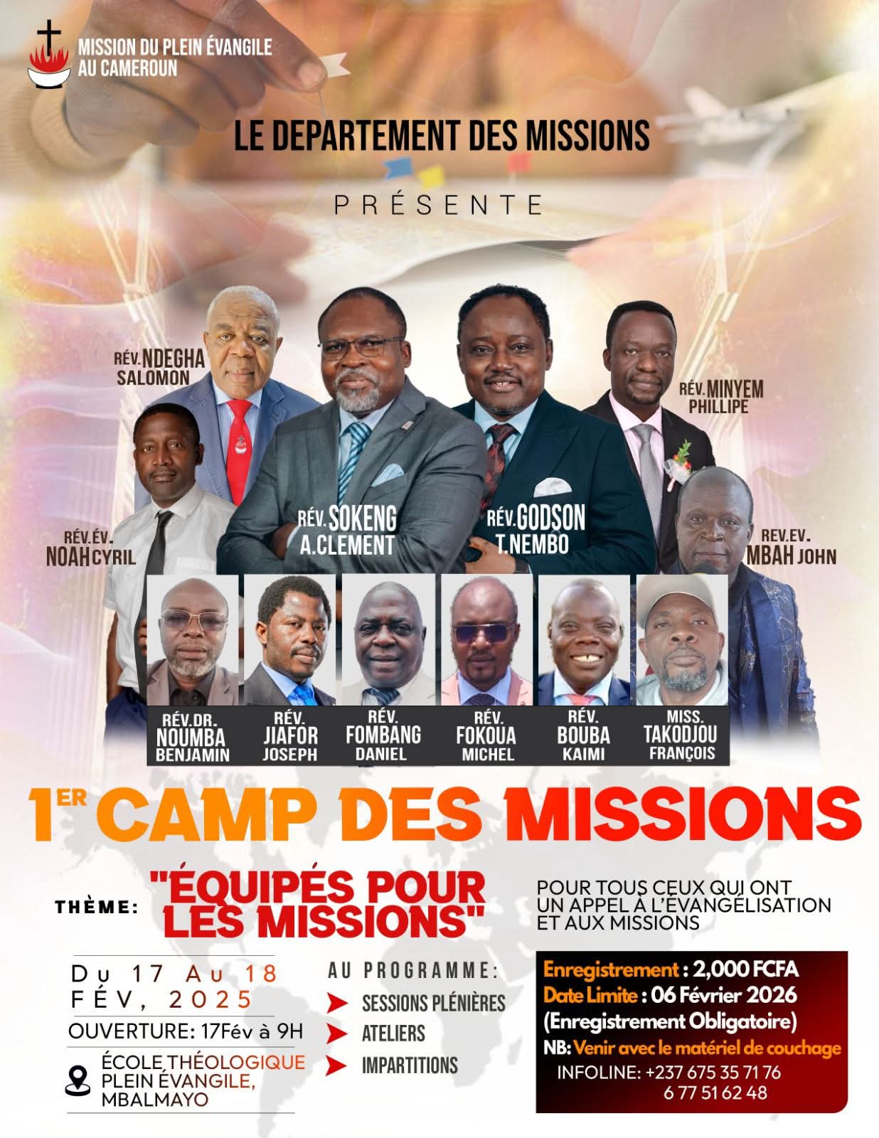 CAMP DES MISSIONS À MBALMAYO : UN RENDEZ-VOUS POUR L'ÉVANGÉLISATION