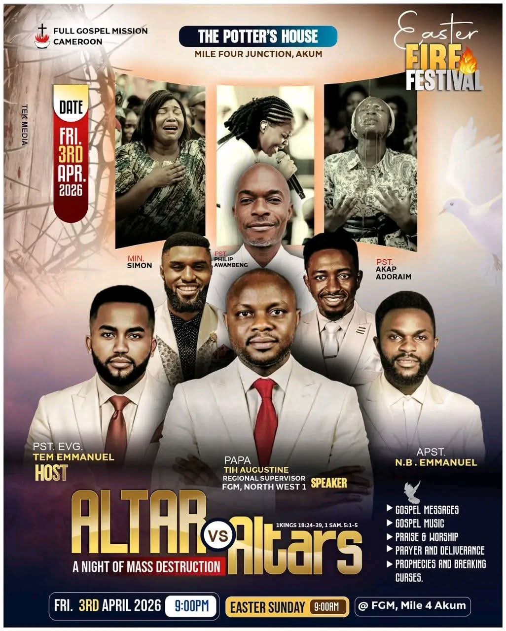 EASTER FIRE FESTIVAL LIMBE