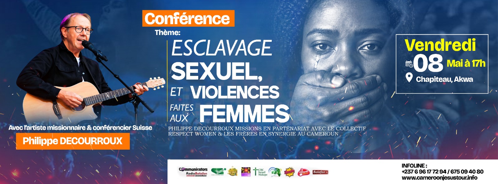 CONFERENCE – NOT TO BE MISSED IN DOUALA WITH PHILIPPE DECOURROUX!