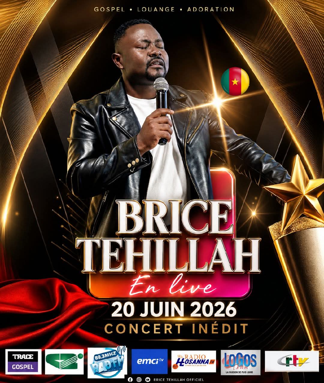 THE GOSPEL EVENT THAT WILL SHAKE 2026!  Brice Tehillah returns with a new concert on June 20, 2026