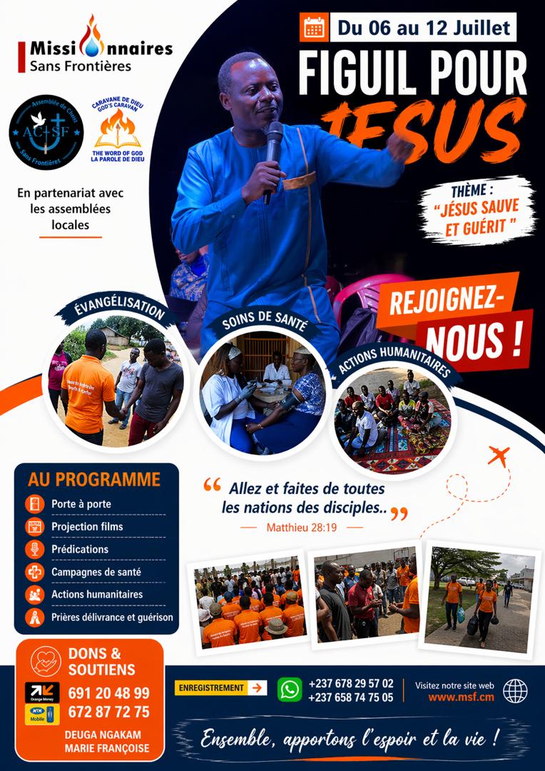 FIGUIL FOR JESUS ​​2026: A WEEK OF TRANSFORMATION AND HOPE!
