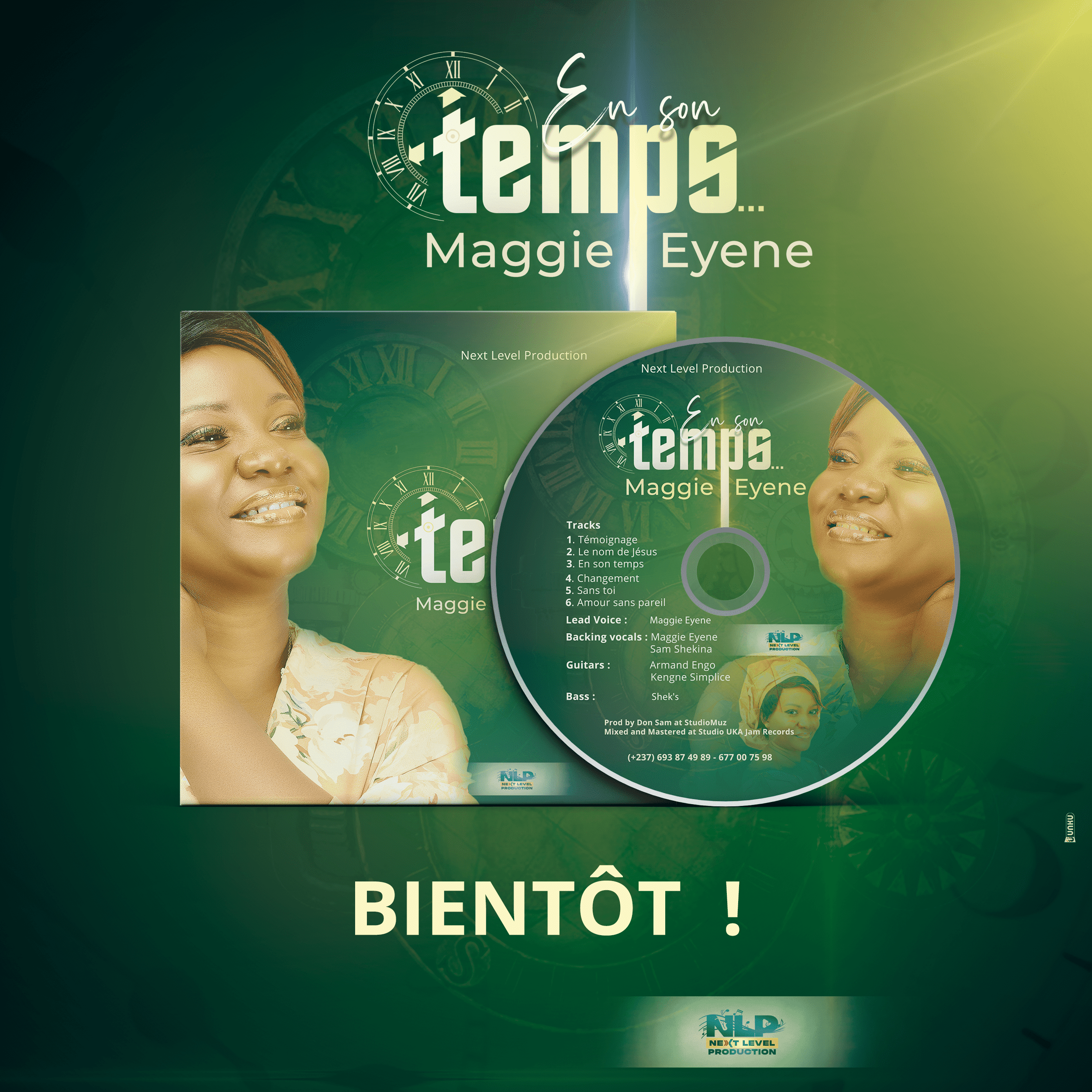 Maggie Eyene announces official album release