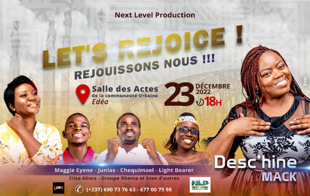 Réjouissons-nous avec Desc'hine Mack &agrave; Edéa