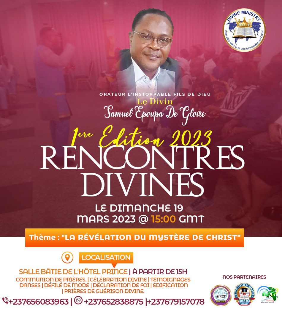 1st edition 2023 of divine encounters