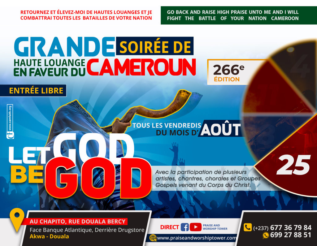 266th edition of evenings of high praise in favor of Cameroon