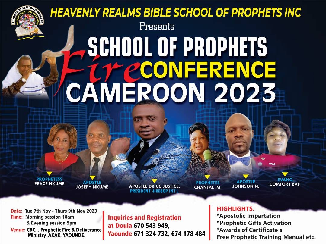 School of Prophets Fire Conference Cameroon 2023