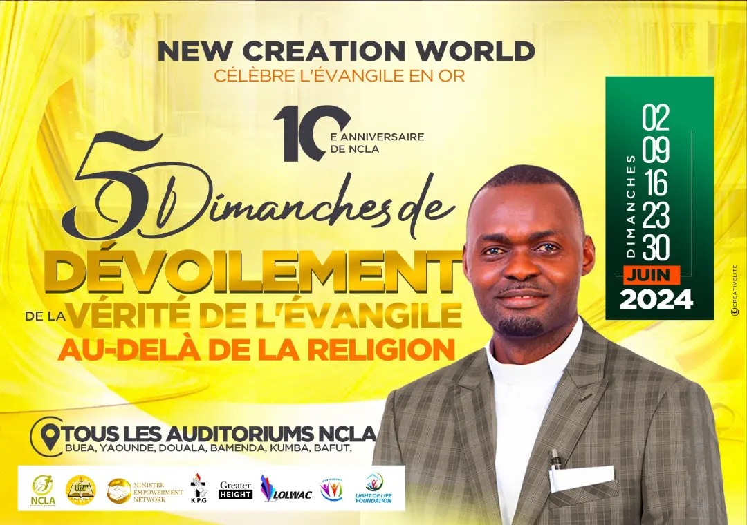 5 dimanches du dévoilement de la vérité de l'évangile