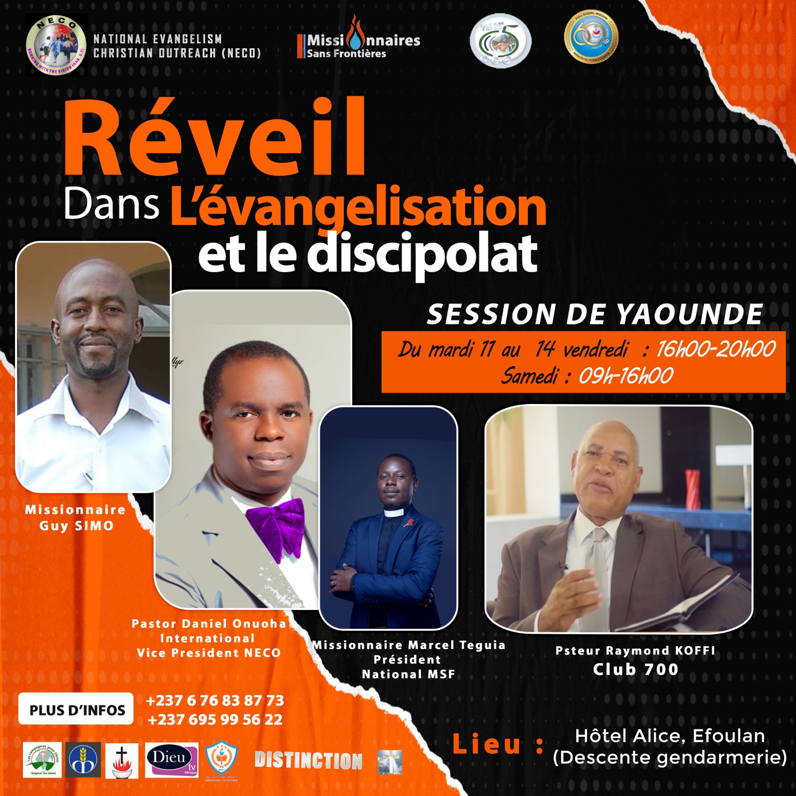 Réveil dans l'évangélisation et le discipolat