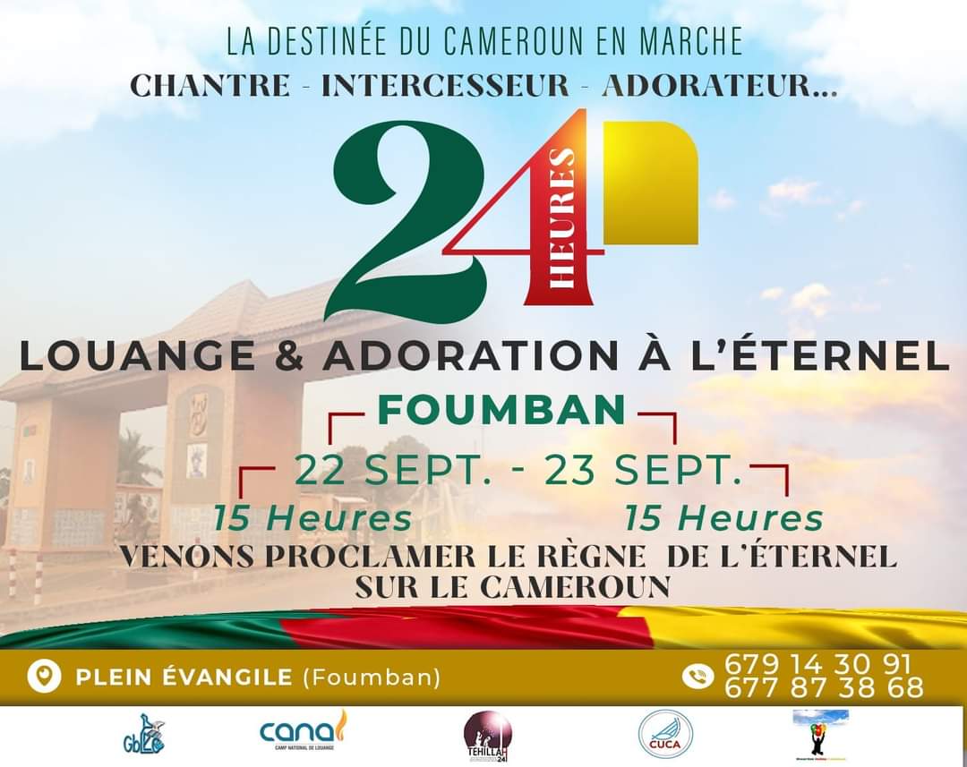 24 hours of praise and worship to the Lord