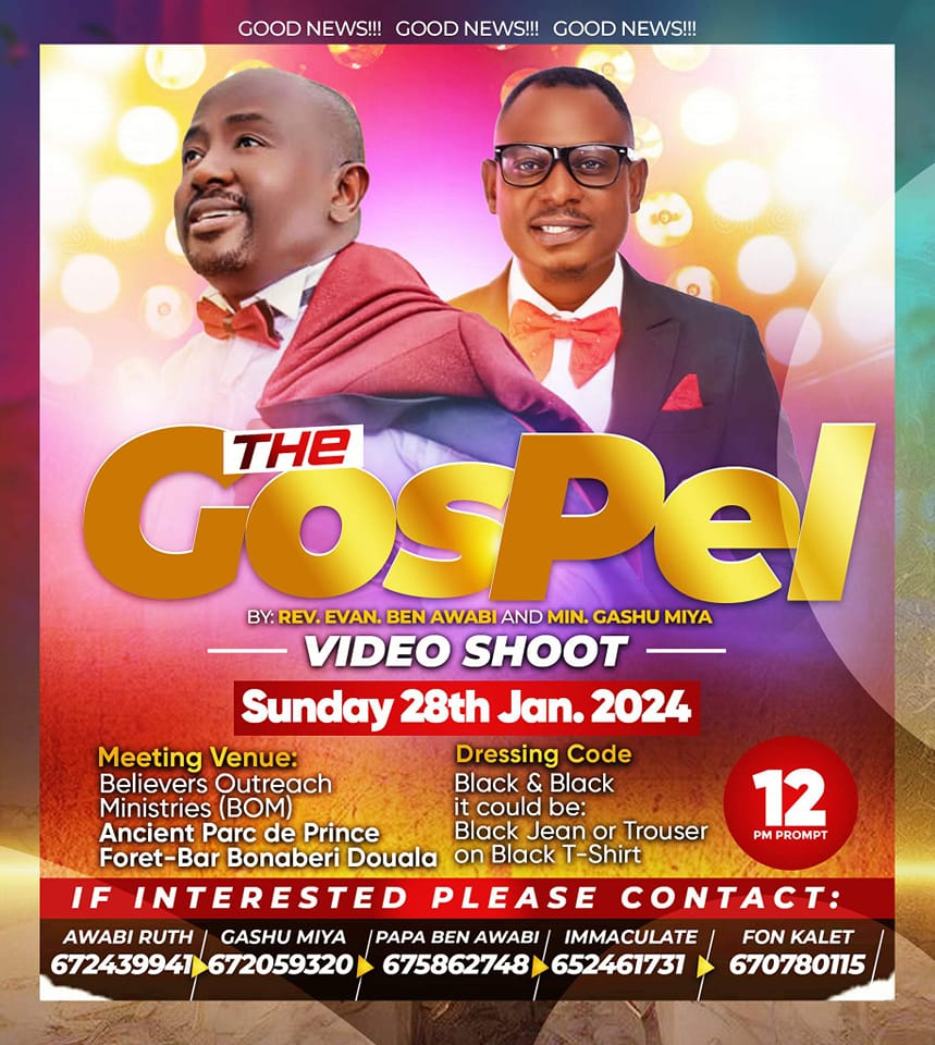 The Gospel, the new song video shoot by Ben Awabi and Gashu Miya