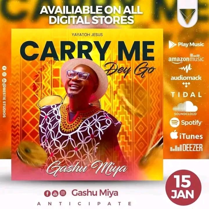 Carry me dey go of Gashu Mya soon available