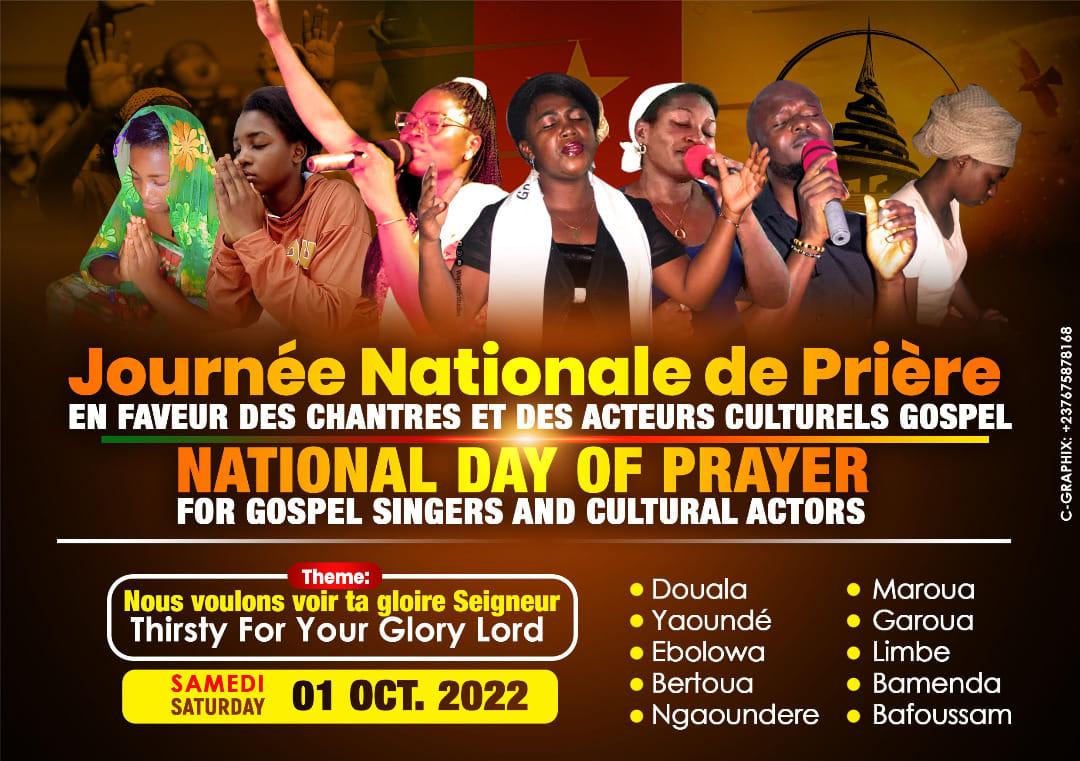 Journal nationale de pri&egrave;res en faveur des chantres et acteurs culturels gospel