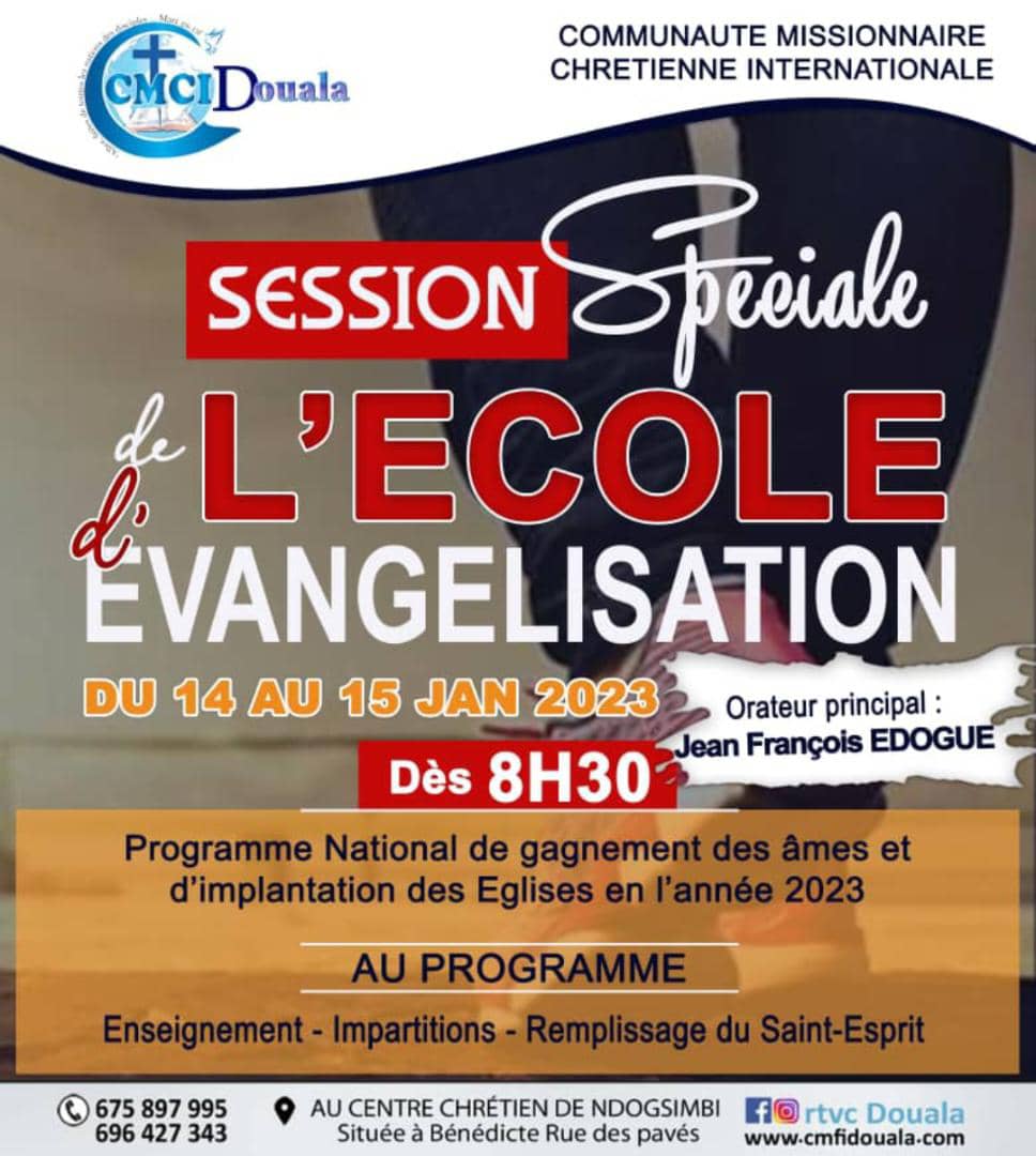 Special session of the school of evangelization - Douala