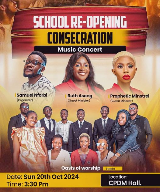School Re-opening, consecration and music concert