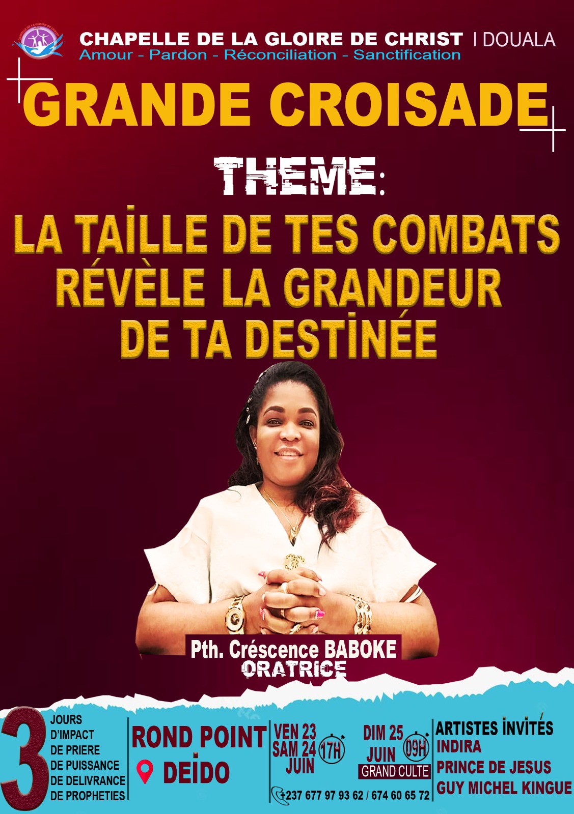 Great Crusade at the Chapel of the Glory of Christ Douala