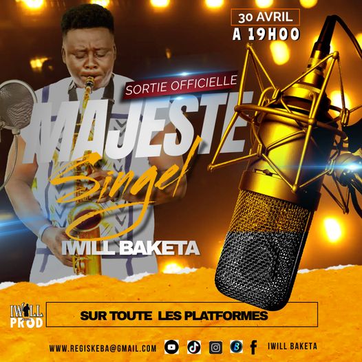 Iwill Baketa announces “Majesté” his new single