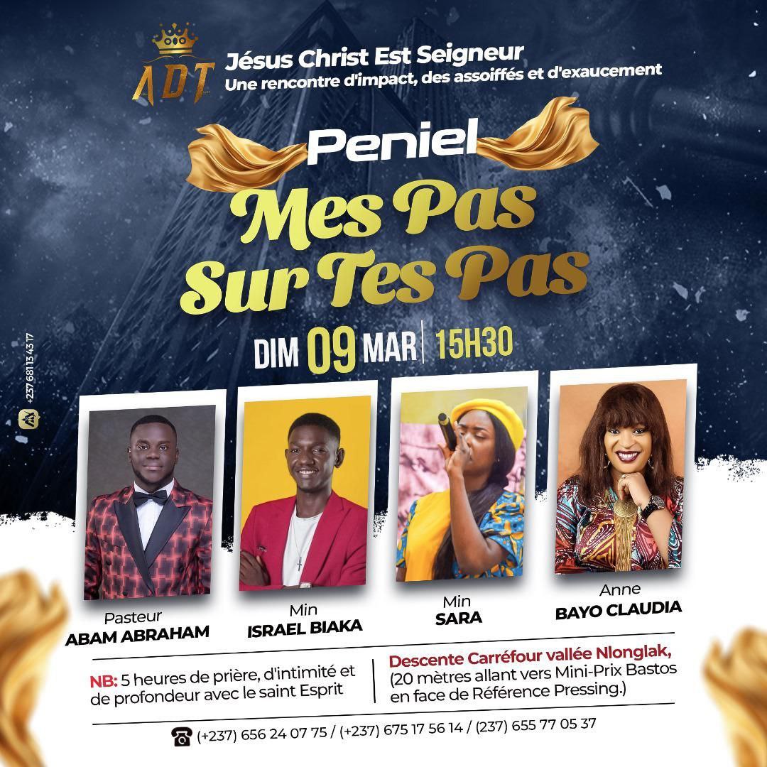 ADT - Peniel, mes pas sur Tes pas