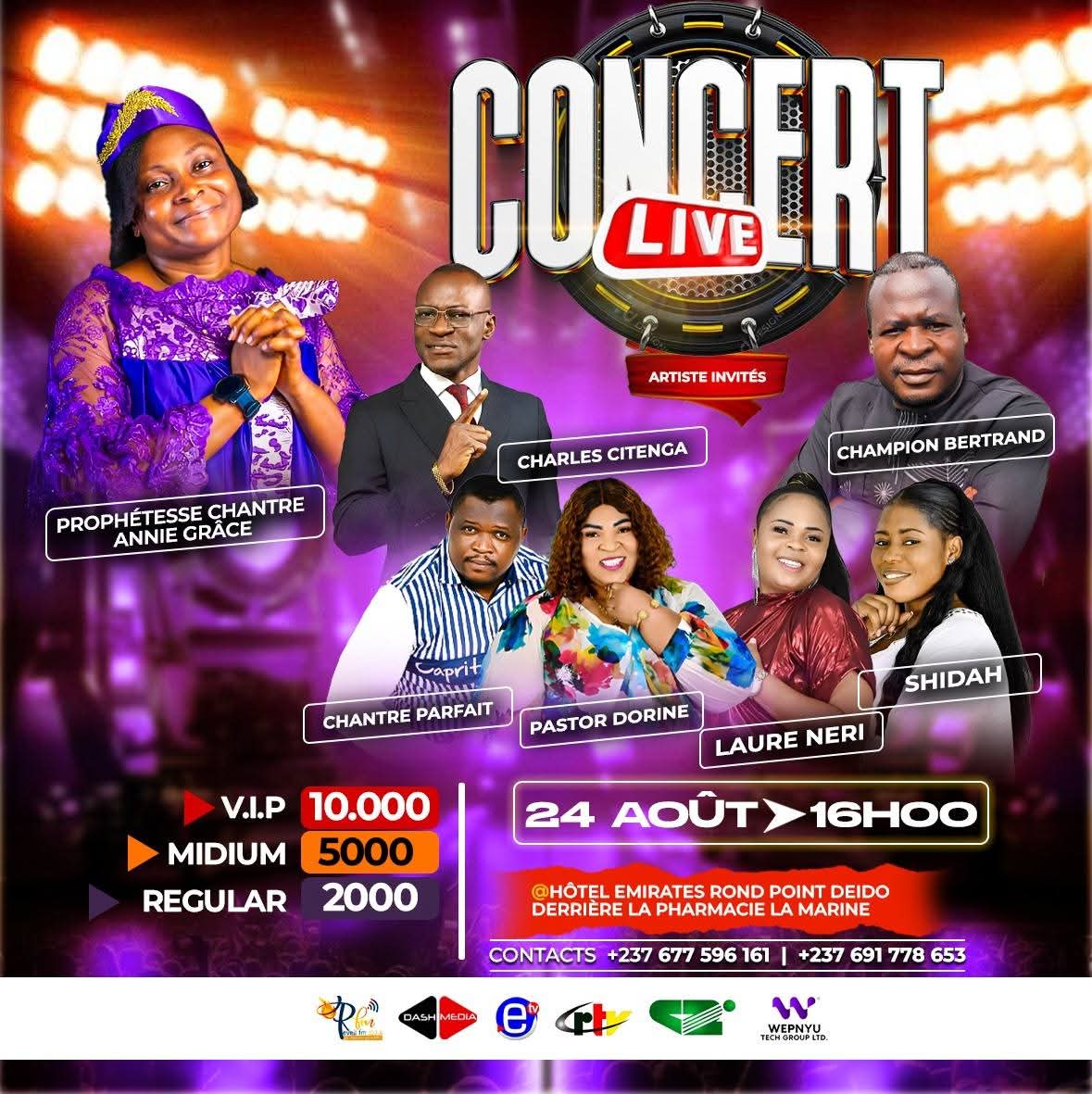 CONCERT LIVE 2025 &ndash; Rendez-vous au sommet de l&rsquo;adoration !