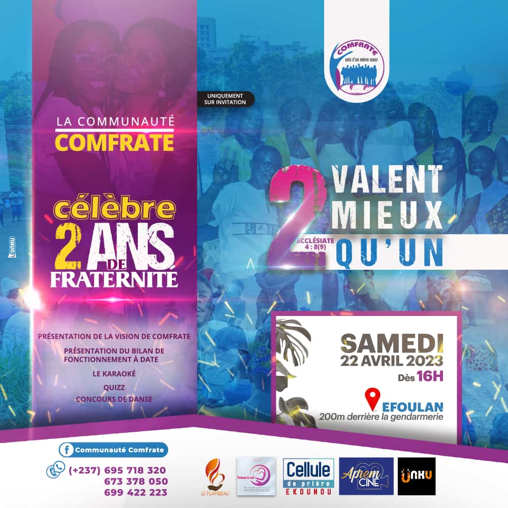 The Comfrate community celebrates 2 years of fraternity