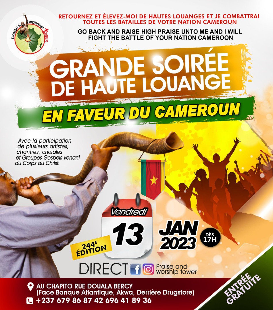 244th edition of high praise evenings for Cameroon