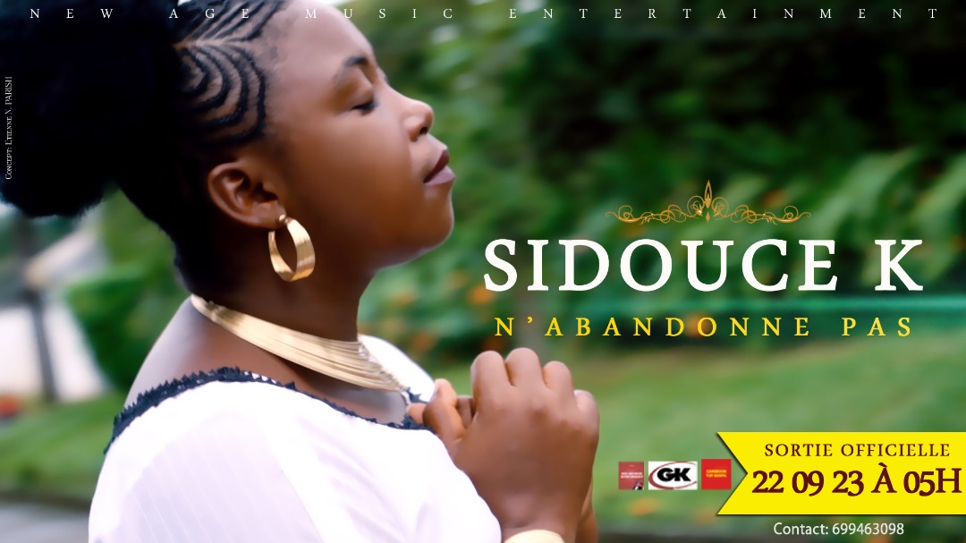 Sidouce K announces the official release of his single Don't Give Up