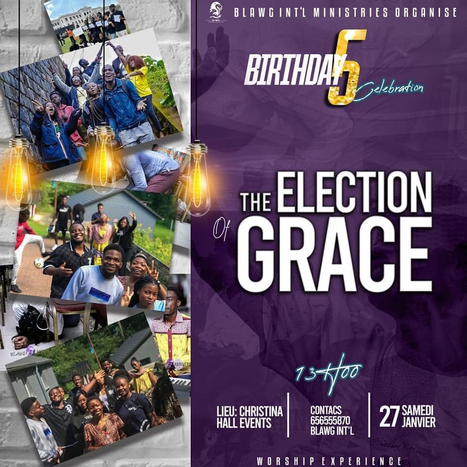 The Election of grace celebration - 5 years anniversary