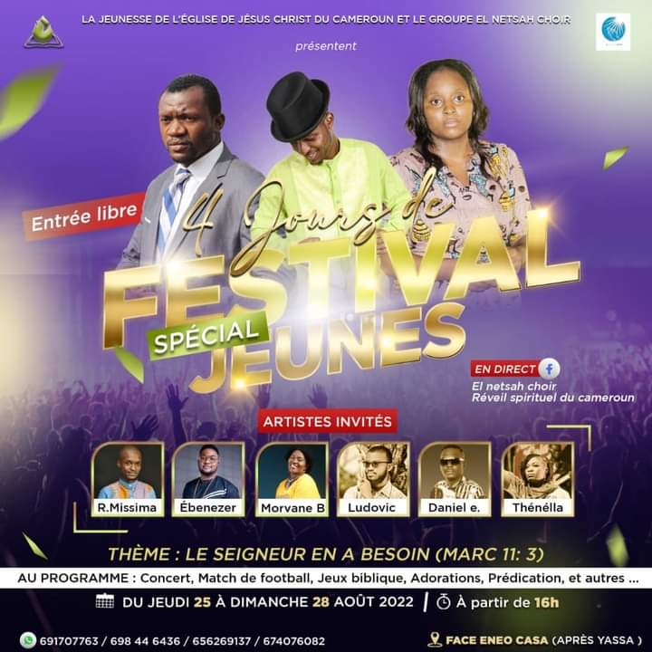 4 jours de festivals spécial jeunes