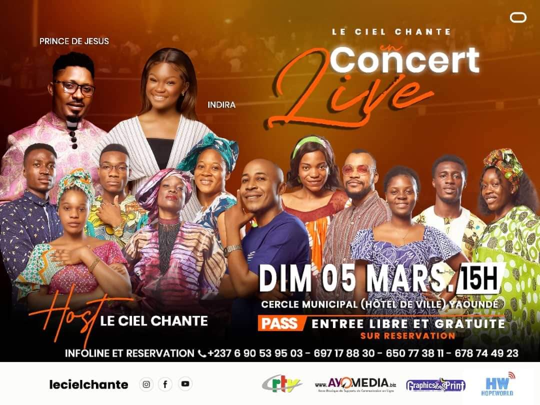 The sky sings in live concert