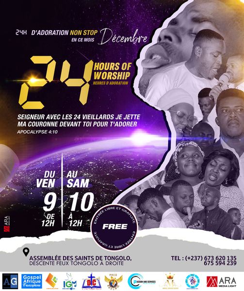 24H d'adoration non stop édition décembre 2022