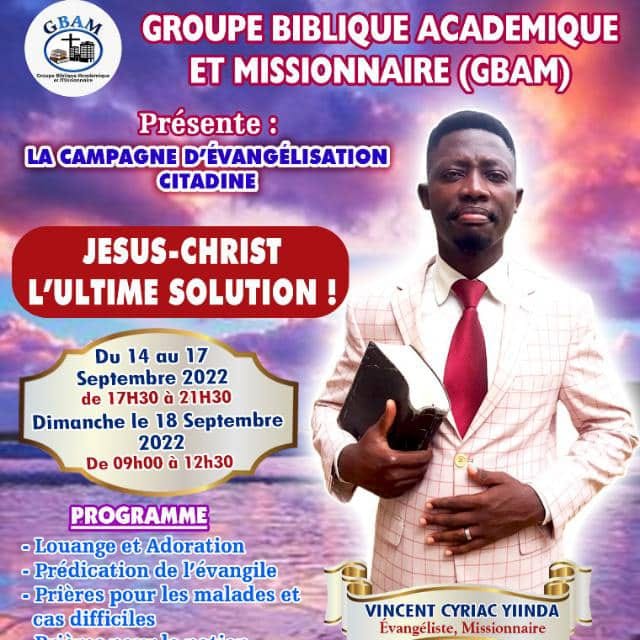 Campagne d'évangélisation citadine 2022