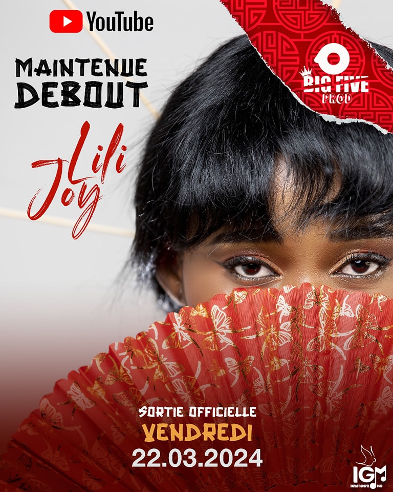 Lili Joy's official music video "Maintenue standing" available soon