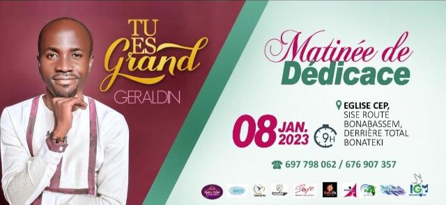 Matinée dédicace "Tu es grand" de Geraldin