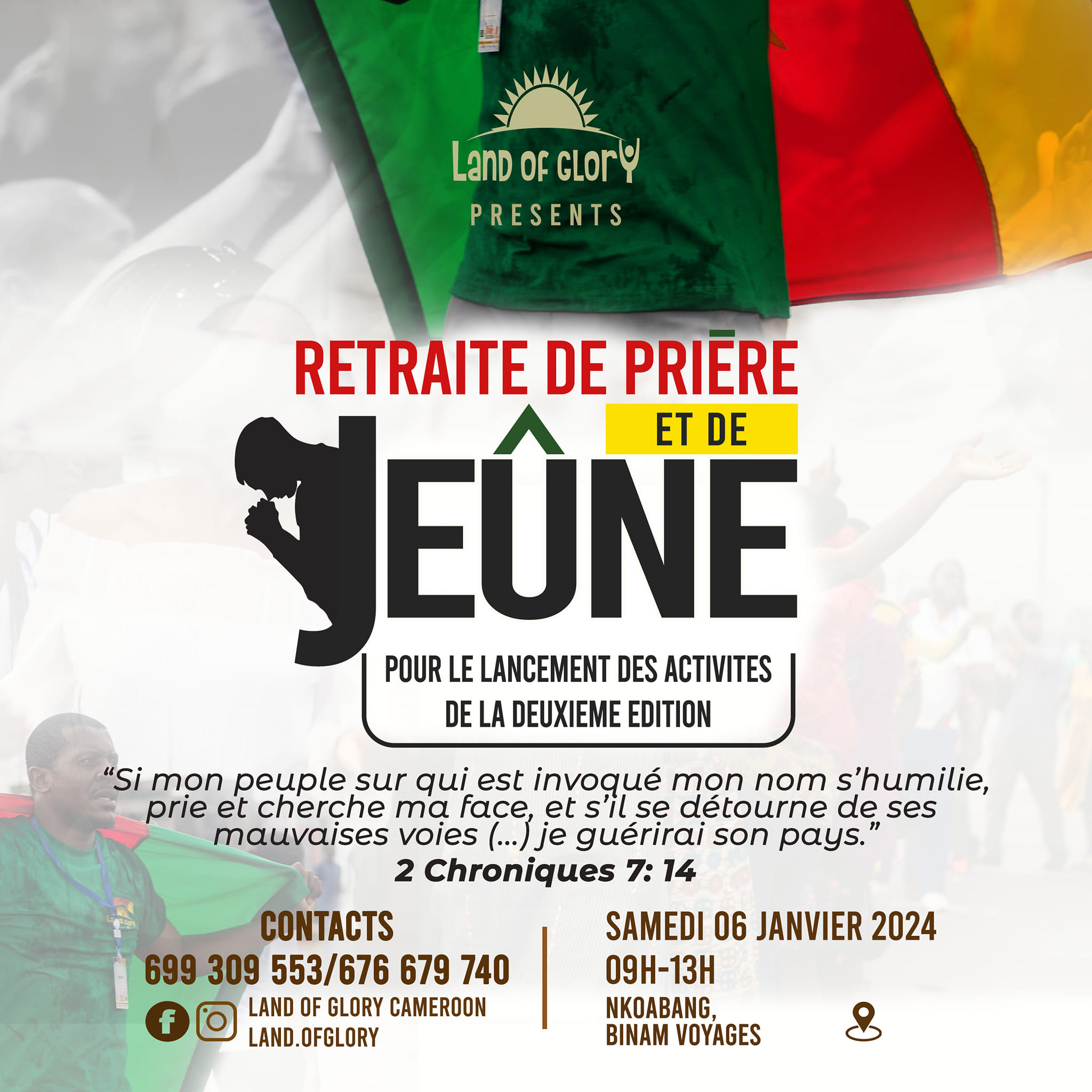 Prayer and Fasting Retreat for Land Of Glory