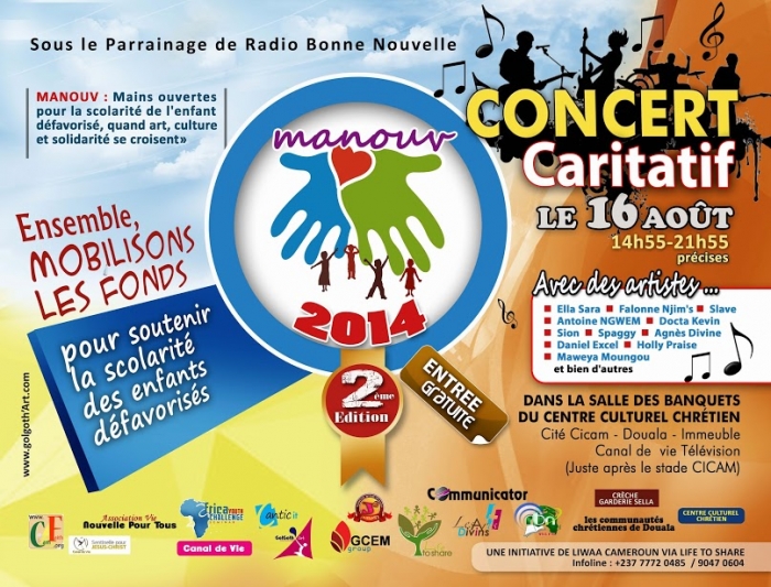 MANOUV 2014 : Ensemble, mobilisons nous pour soutenir les enfants défavorisés