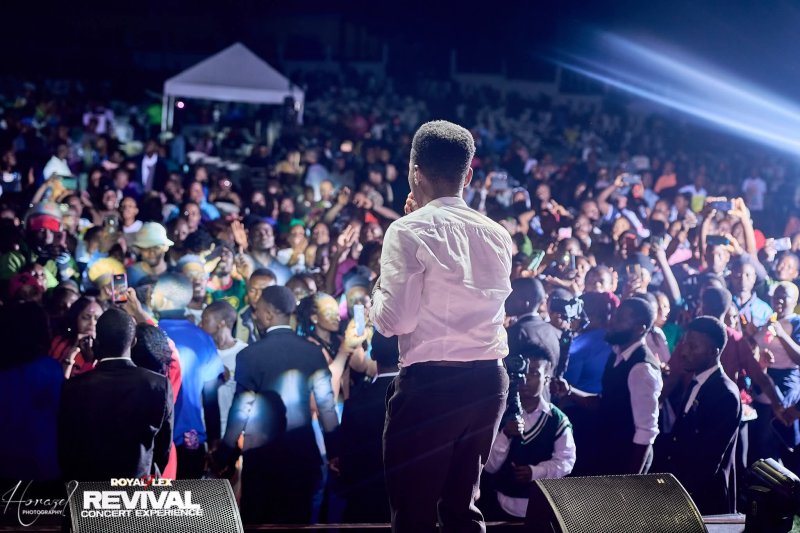 franck face au public